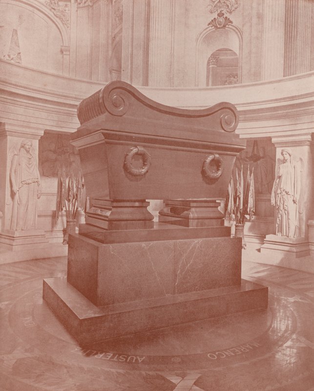 Paris: Napolyon Lahiti ve Mezarı (s/b fotoğraf) by French Photographer