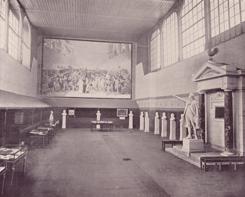 Paris: Tenis Kortu Salonu, Versailles (s/b fotoğraf) by French Photographer
