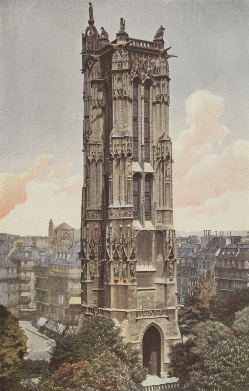 Paris, Saint-Jacques Turu by French Photographer