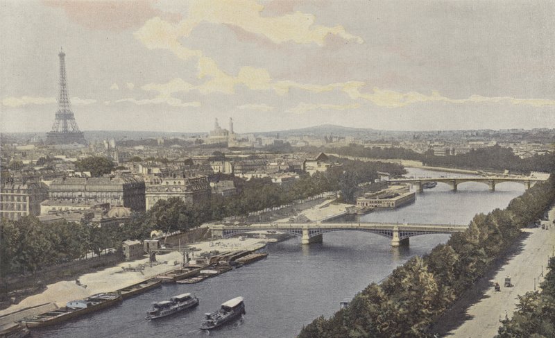Paris, Seine Manzarası, Pavillon de Flore