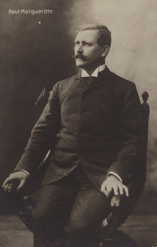 Paul Margueritte (1860-1918), Fransız romancı by French Photographer