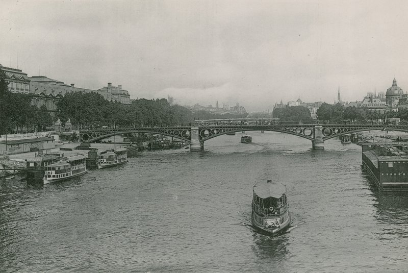 Seine, Pont des Saint-Peres, Seine ve Saints-Peres Köprüsü