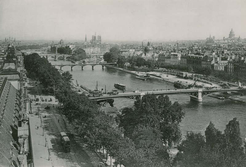 Seine Perspektifi, Pavillon de Flore