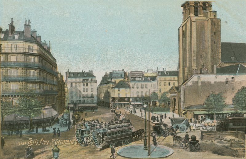 St Germain des Pres, Paris