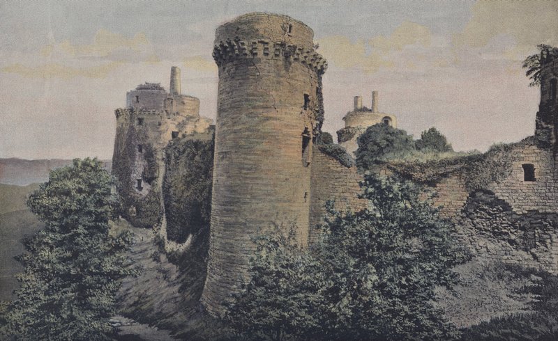 Pledeliag, Chateau de la Hunaudaye Harabeleri by French Photographer