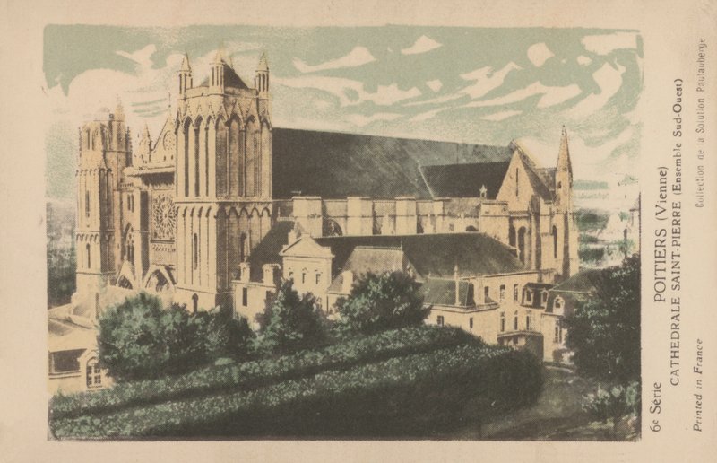 Poitiers, Viyana, Saint-Pierre Katedrali by French Photographer
