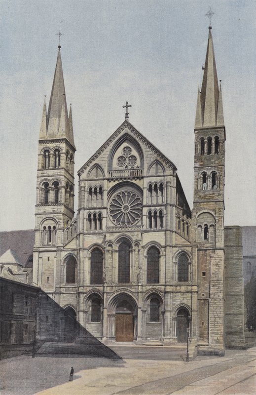 Reims, Saint-Remi Kilisesi, Cephe O by French Photographer