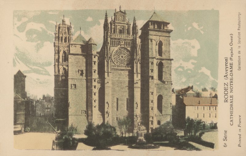 Rodez, Aveyron, Notre Dame Katedrali by French Photographer