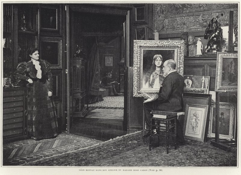 Rose Caron portresini Leon Bonnat