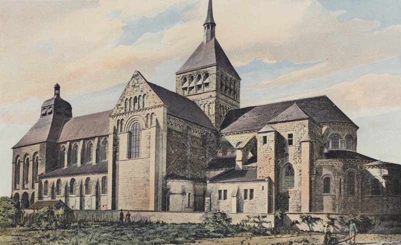 Saint-Benoit-sur-Loire, Abbey Kilisesi, Ensemble S by French Photographer