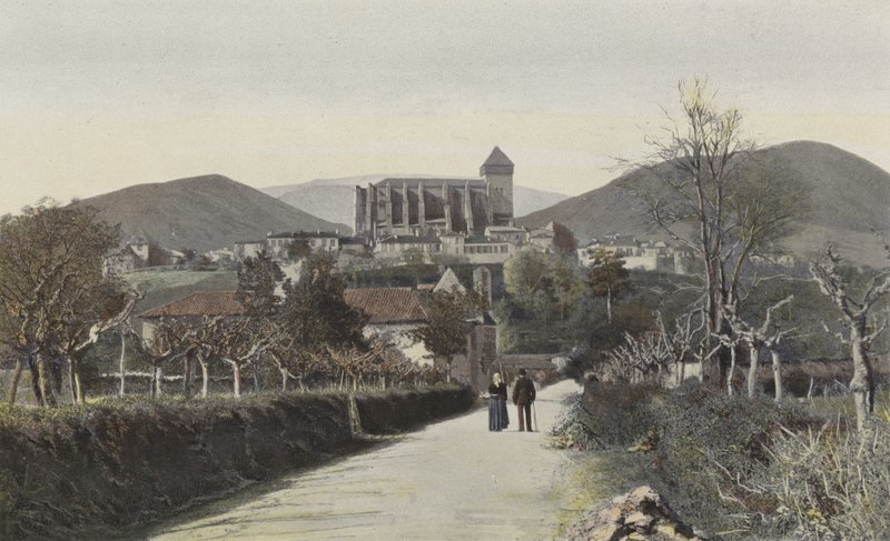 Saint-Bertrand-de-Comminges, Genel görünüm by French Photographer