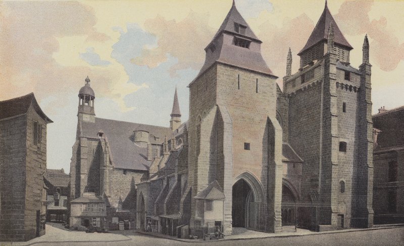 Saint-Brieuc, Katedral, Topluluk N O by French Photographer