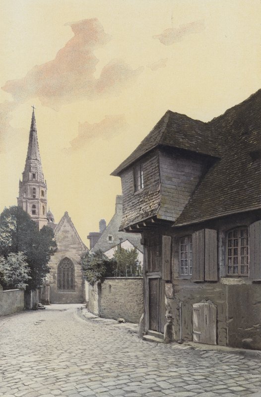 Saint-Calais, Eski ev by French Photographer