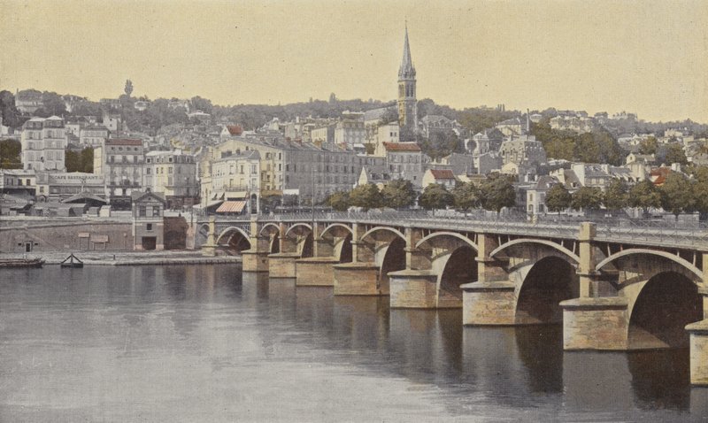Saint-Cloud, Genel görünüm by French Photographer