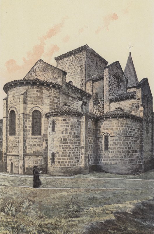 Saint-Desire, Kilise, apsis tarafı by French Photographer