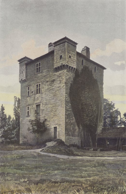 Saint-Jean-Poutge, Moulin de Herreboue by French Photographer