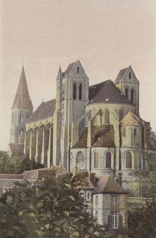 Saint-Leu-DEsserent, Kilise by French Photographer