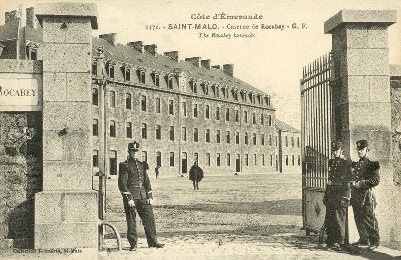 Saint-Malo, Fransa, Kışla De Rocabey by French Photographer