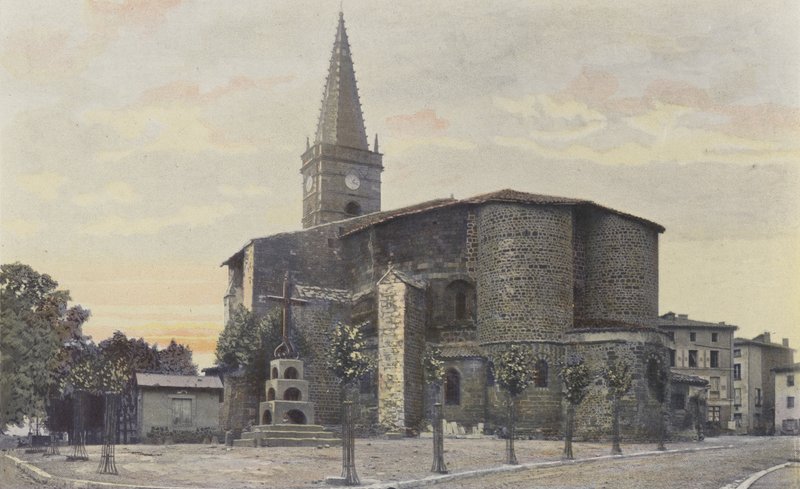 Saint-Paulien, Kilise, Topluluk S E by French Photographer