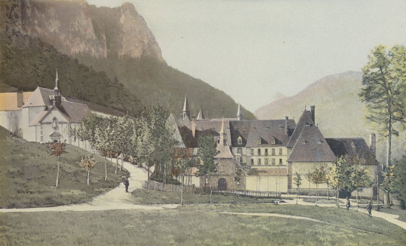 Saint-Pierre-de-Chartreuse, Grande-Chartreuse Manastırı, Giriş by French Photographer