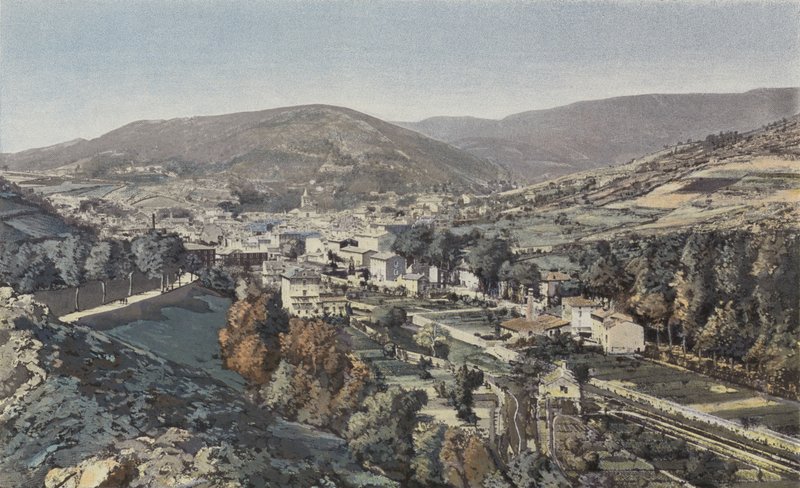 Saint-Pons, Genel görünüm by French Photographer