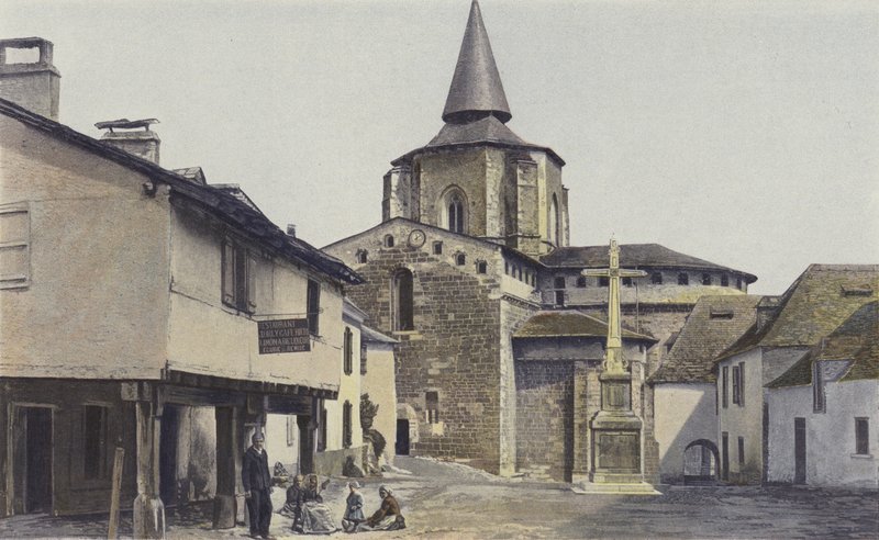Saint-Savin, Kilise, Topluluk S by French Photographer