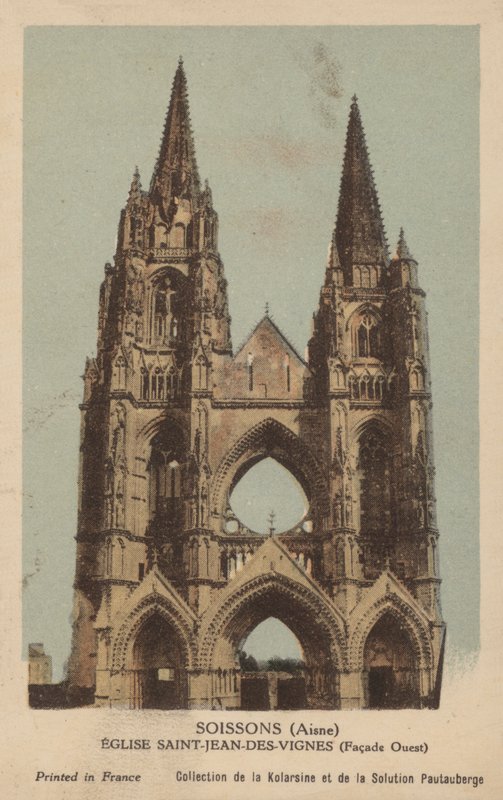 Soissons, Saint Jean Des Vignes Kilisesi by French Photographer