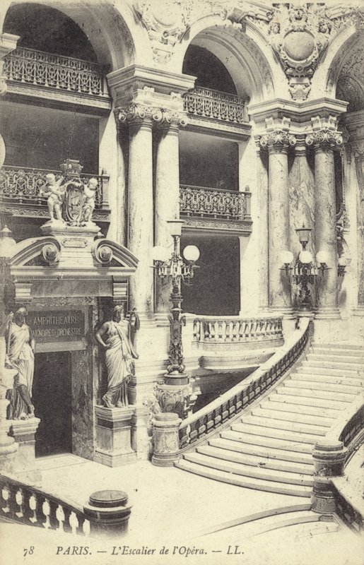 Opera Merdivenleri, Paris by French Photographer