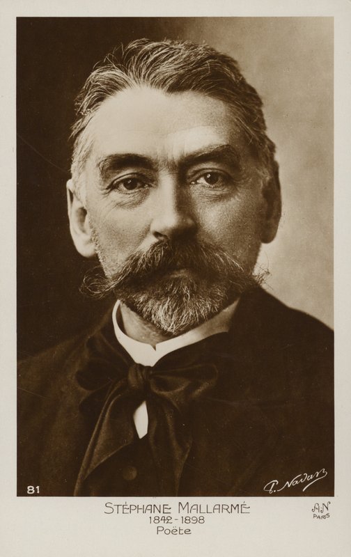 Stephane Mallarme (1842-1898), Fransız şair by French Photographer