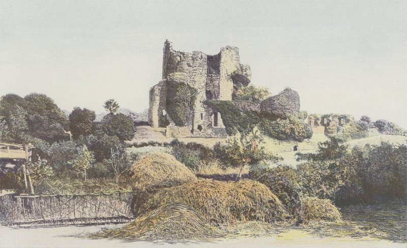 Talmont, Chateau Harabeleri, Ensemble O by French Photographer