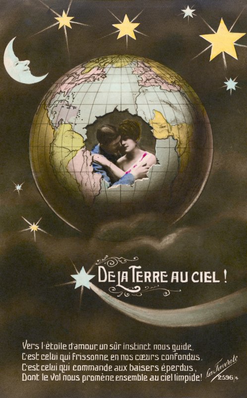 Uzaydan Dünya (renkli fotoğraf) by French Photographer