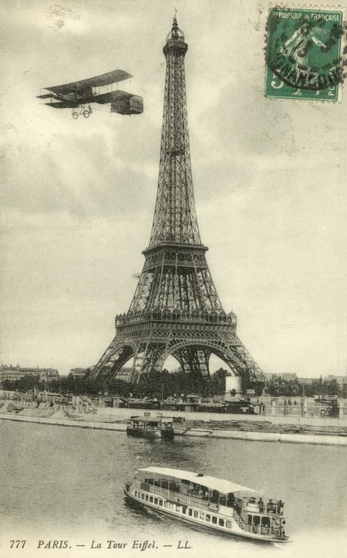 Eyfel Kulesi (s/b fotoğraf) by French Photographer