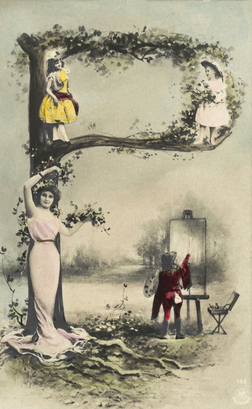 P Harfi (renkli fotoğraf) by French Photographer