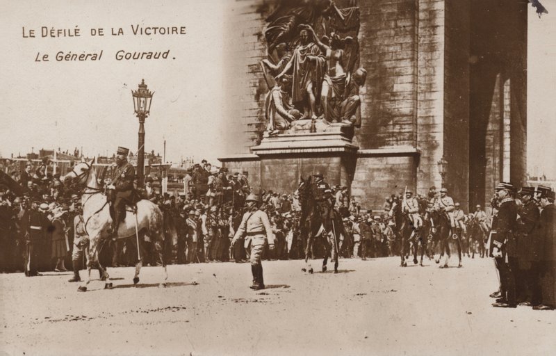 Zafer Geçit Töreni, General Gouraud by French Photographer