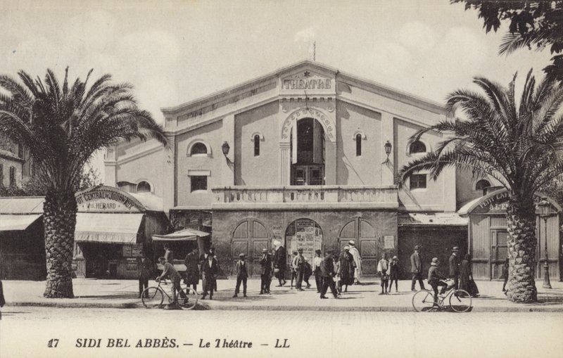 Tiyatro, Sidi Bel Abbes, Cezayir by French Photographer