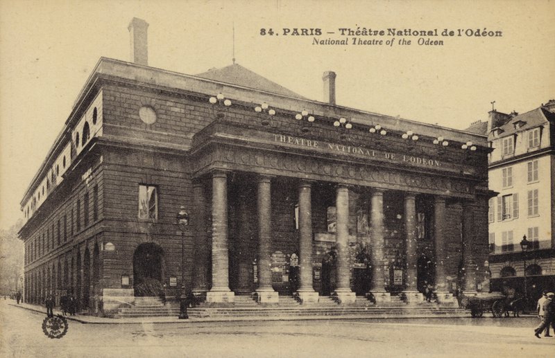 Ulusal Tiyatro de Lodeon, Paris by French Photographer
