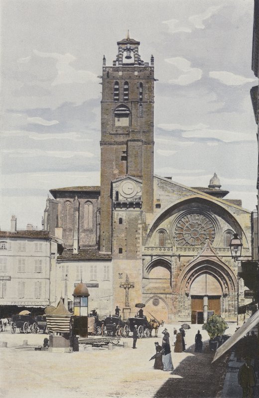 Toulouse, Saint-Etienne Kilisesi, Cephe O by French Photographer