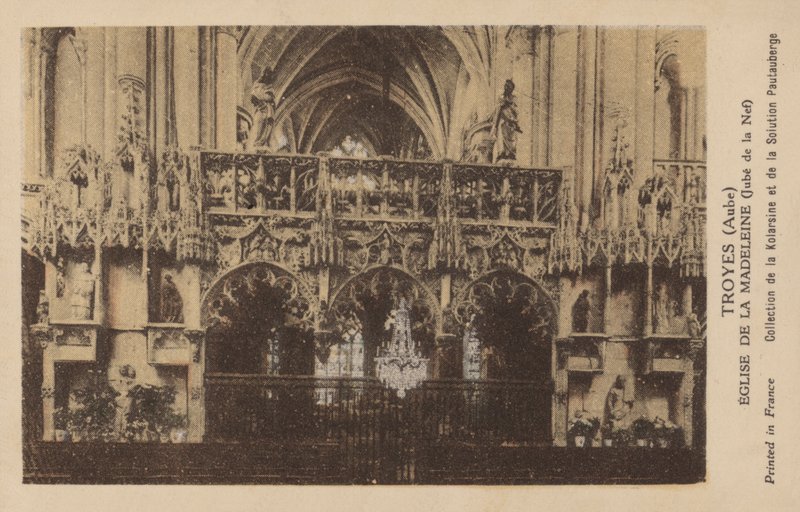 Troyes, Aube, Madeleine Kilisesi by French Photographer