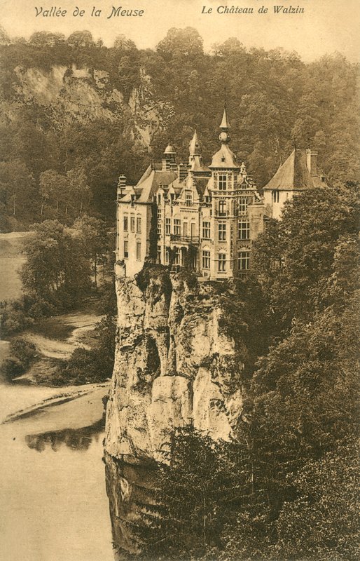 Meuse Vadisi, Le Chateau De Walzin by French Photographer