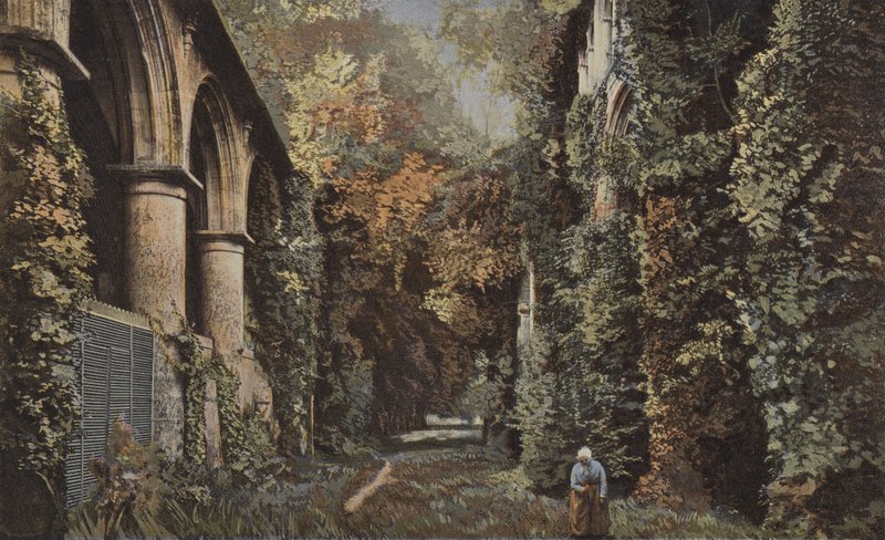 Valmont, eski manastırın kalıntıları by French Photographer