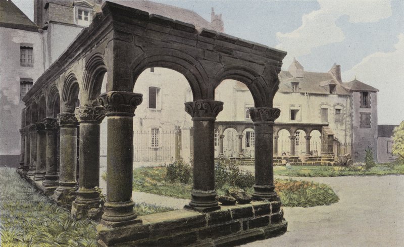 Vannes, eski Cloitre kalıntıları by French Photographer