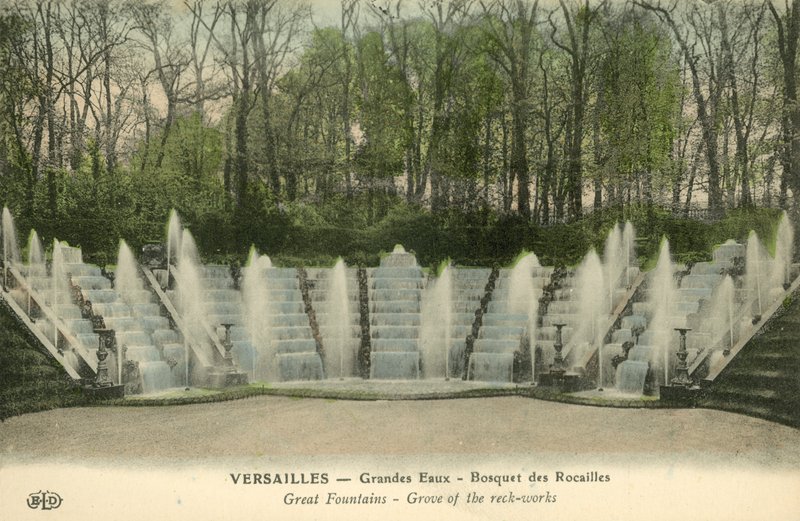 Versay, Grand Eaux, Bosquet De Rocailles by French Photographer