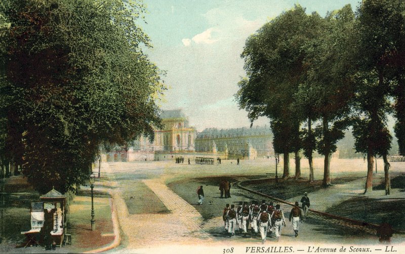 Versay, Avenue De Sceaux by French Photographer