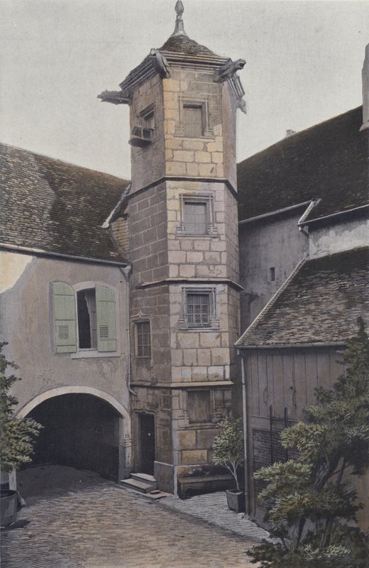 Vesoul, rue des Boucheries Kulesi by French Photographer