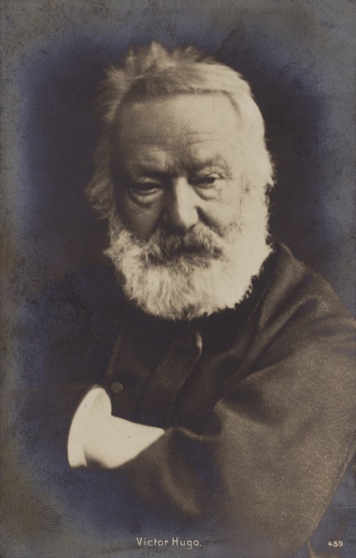 Victor Hugo (1802-1885), Fransız şair, romancı ve oyun yazarı by French Photographer