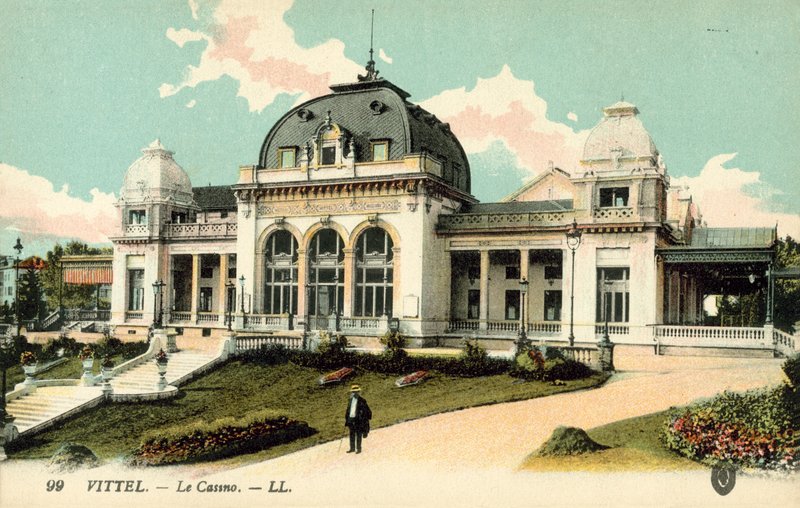 Vittel, kumarhane by French Photographer