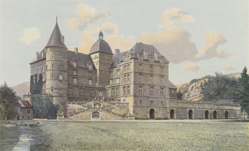 Vizille, Chateau de Lesdiguieres, Park Manzaralı by French Photographer