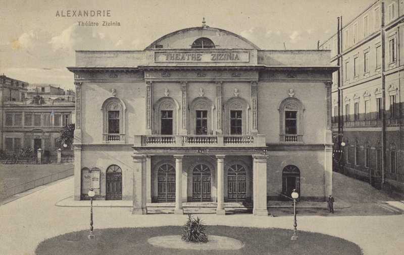 Zizinia Tiyatrosu, İskenderiye, Mısır by French Photographer