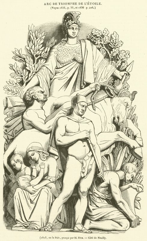 1815 veya Barış (gravür) by French School