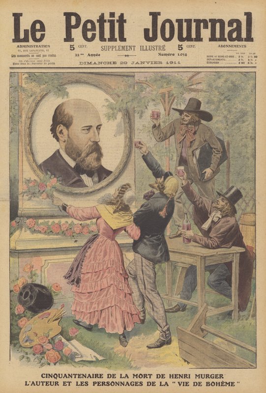 Fransız yazar Henri Murger